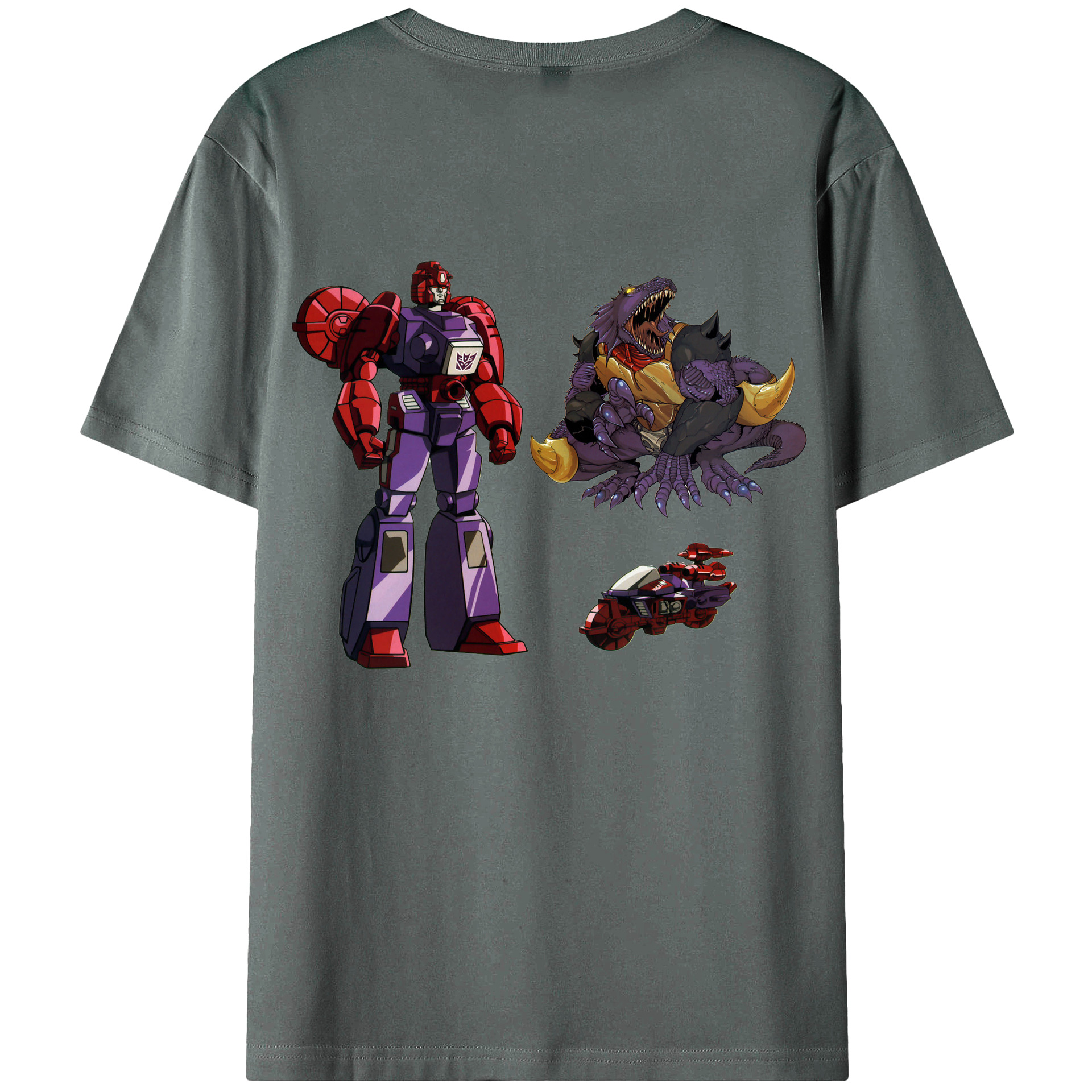 （画像用）  綿100％ メンズ半袖Tシャツ（バックプリント） 通気性